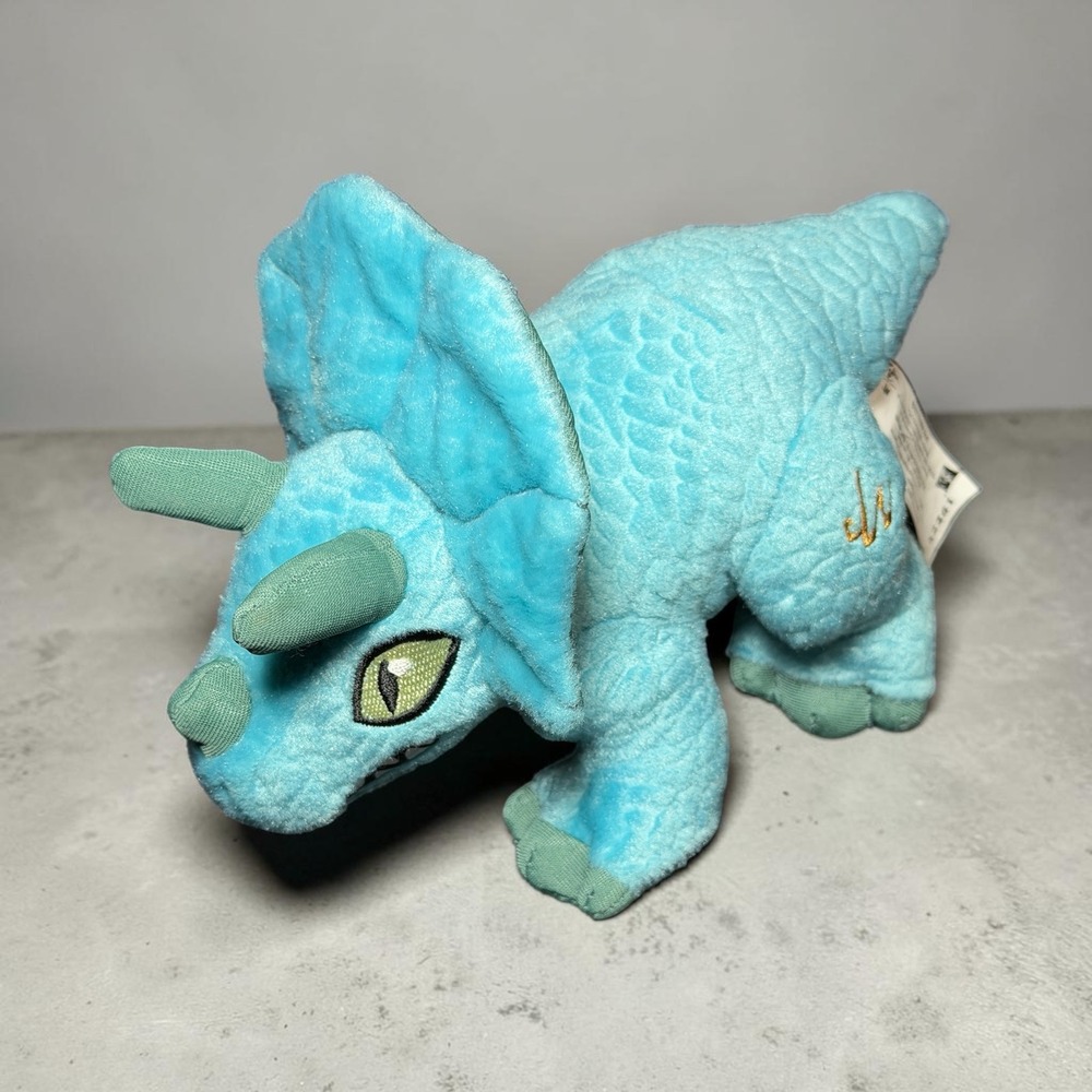 Hasbro Jurassic World Triceratops Blue Plush Dinosaur B2507